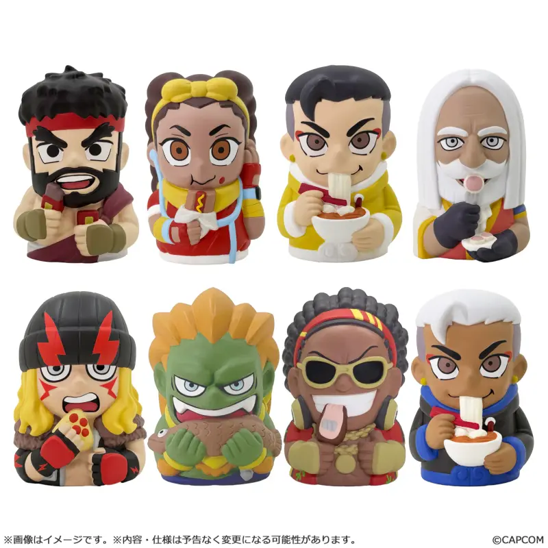 CAPCOM Capcom Figure Builder  手指玩偶 快打旋風6 Vol. 2