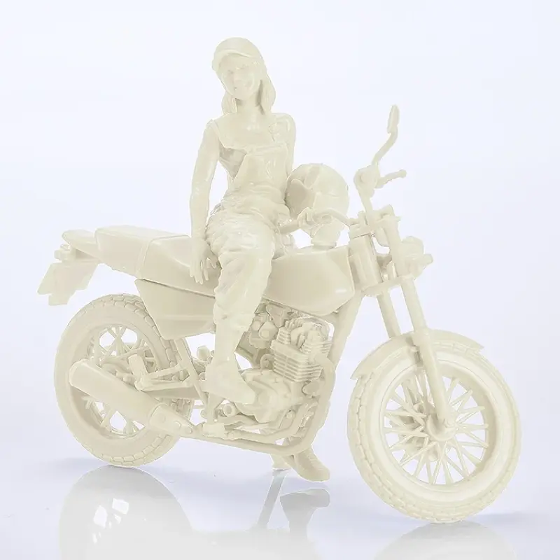 Max Factory 1/20 PLAMAX MF-103 Rider's portrait Honda FTR 223 白