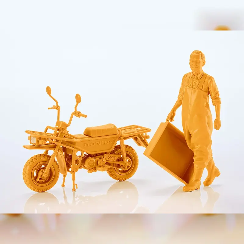 Max Factory 1/20 PLAMAX MF-104 Rider's portrait Honda MOTRA 黃