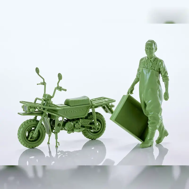 Max Factory 1/20 PLAMAX MF-104 Rider's portrait Honda MOTRA 綠