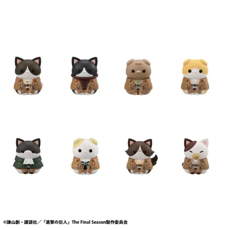 MEGAHOUSE M.C.P 進擊的貓咪 調查兵團集合喵 一中盒