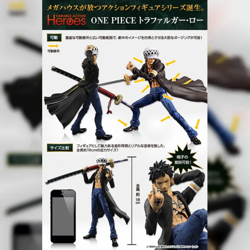 MEGAHOUSE V.A Heroes 航海王 托拉法爾加·羅輪播圖
