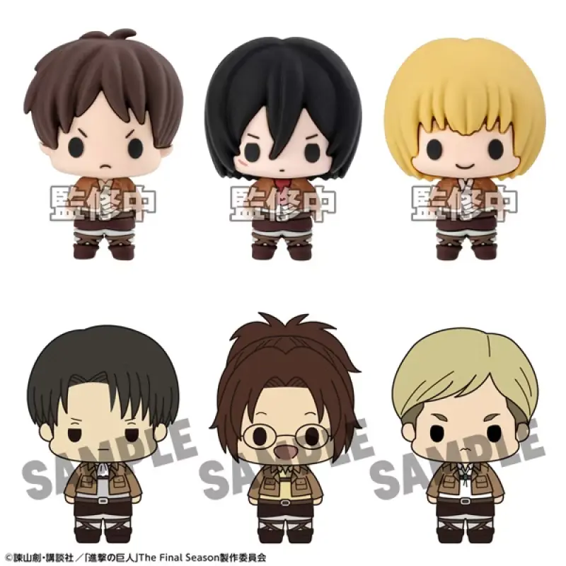 MEGAHOUSE Chokorin Q版公仔 進擊的巨人 一中盒輪播圖
