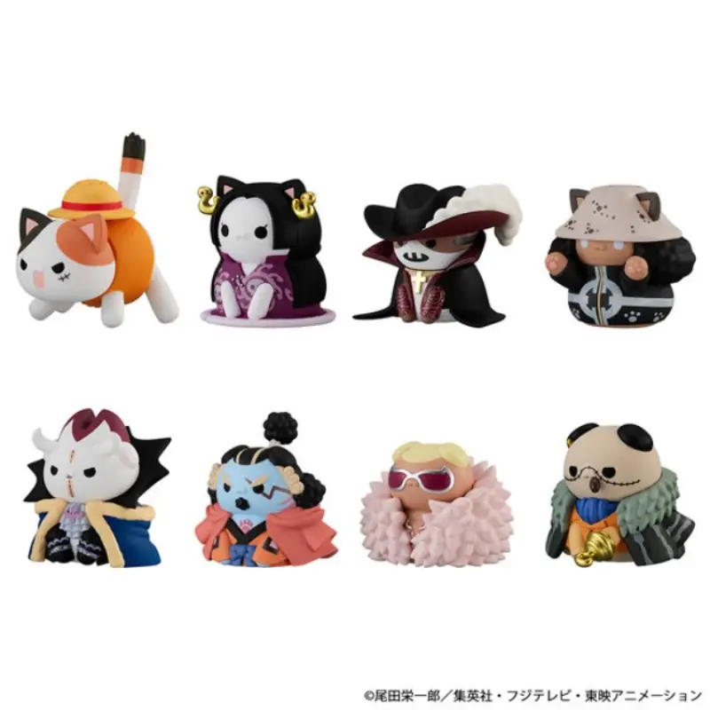 MEGAHOUSE M.C.P 航海王 喵航海王喵！ 魯夫與王下七武海 一中盒輪播圖