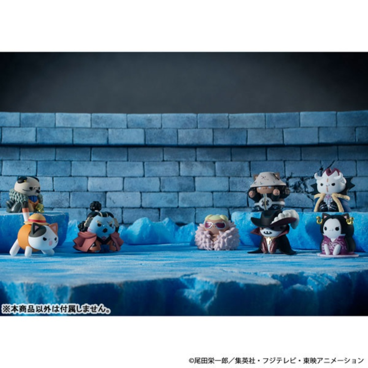MEGAHOUSE M.C.P 航海王 喵航海王喵！ 魯夫與王下七武海 一中盒輪播圖