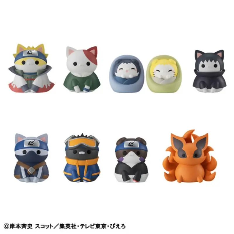 MEGAHOUSE M.C.P  火影忍者疾風傳 喵影忍者！好久好久以前的木葉忍者村是也！ 一中盒