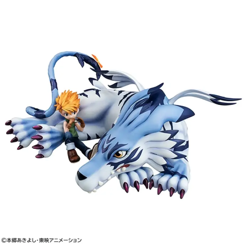 MEGAHOUSE G.E.M. 數碼寶貝大冒險 加魯魯獸＆石田大和