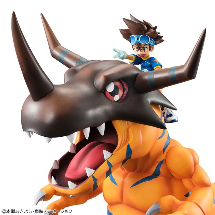 MEGAHOUSE G.E.M.數碼寶貝大冒險 葛雷獸＆八神太一輪播圖