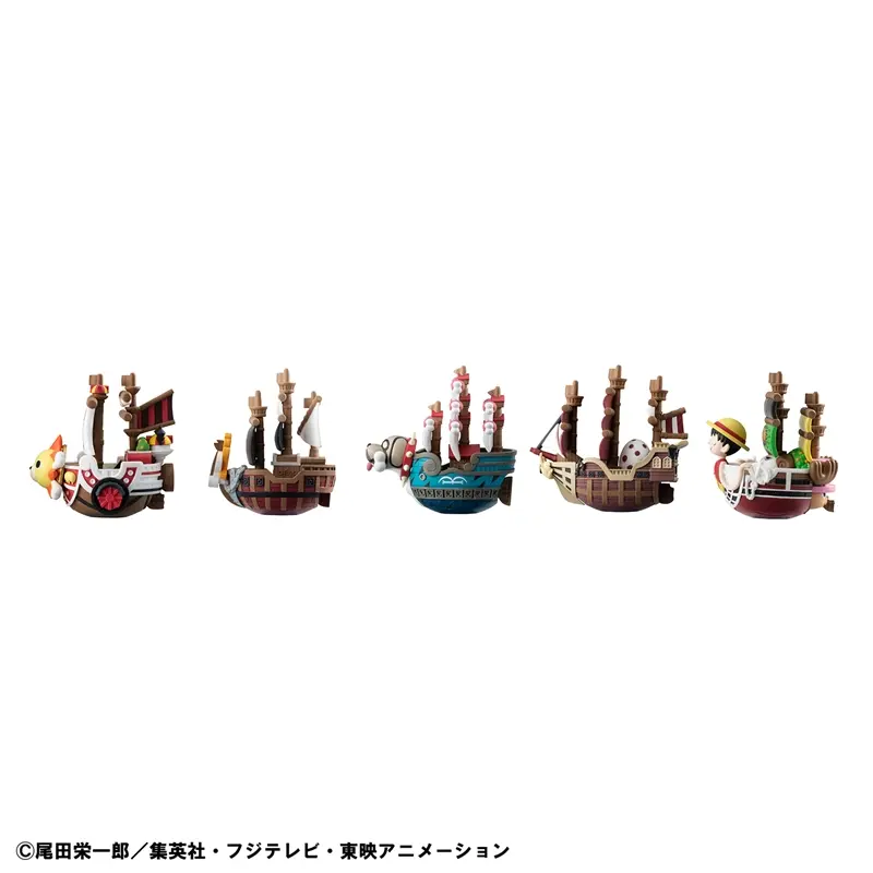 MEGAHOUSE YuraColle 海賊王 Grand Line  套組 Vol.3輪播圖