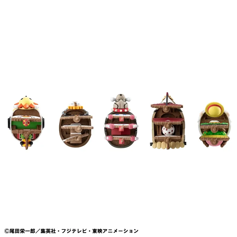 MEGAHOUSE YuraColle 海賊王 Grand Line  套組 Vol.3輪播圖