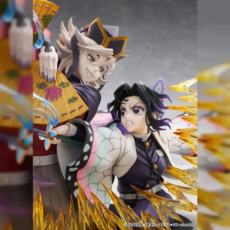 Claynel 鬼滅之刃 胡蝶忍 & 童磨 無比例模型