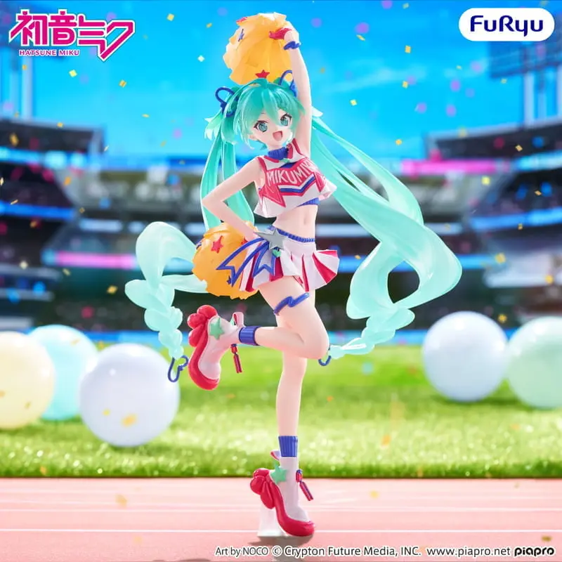 Furyu 初音未來 Muchute公仔  啦啦隊 ver.