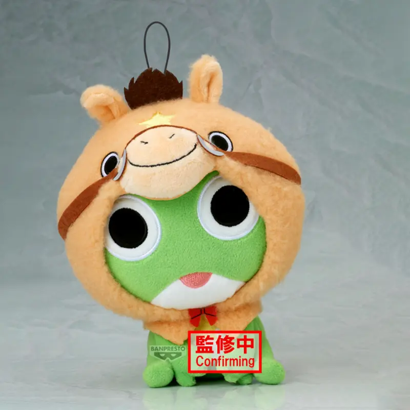 BANPRESTO Keroro軍曹 十二生肖絨毛吊偶是也！馬／羊 (A：馬)