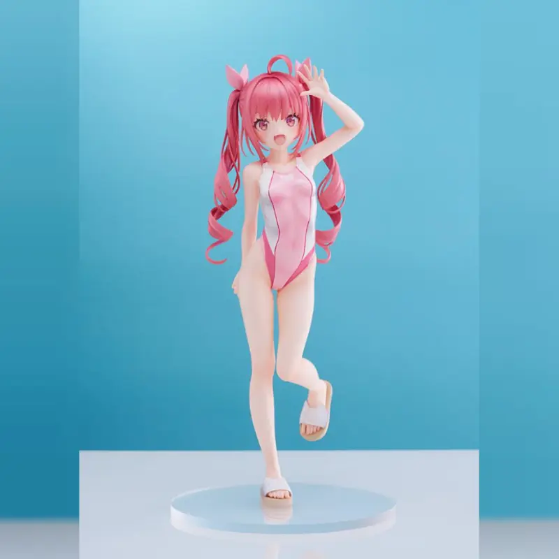 Amakuni 1/7 PVC 泳裝身影 かにビーム 瓦特菈 競技泳裝Ver.(湊箱減量可能)