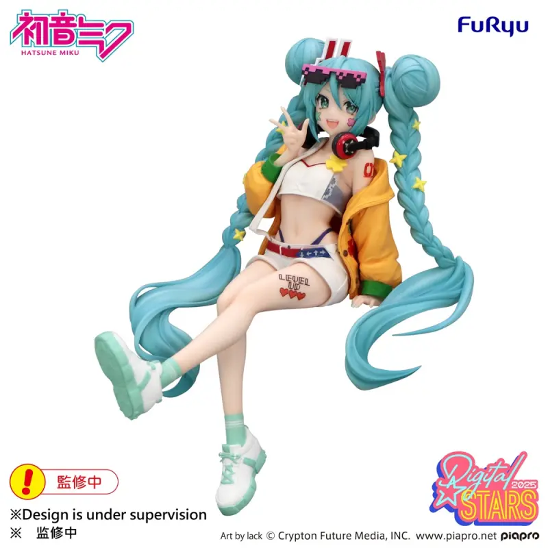Furyu 初音未來 -Digital Stars 2025- 泡麵杯蓋公仔