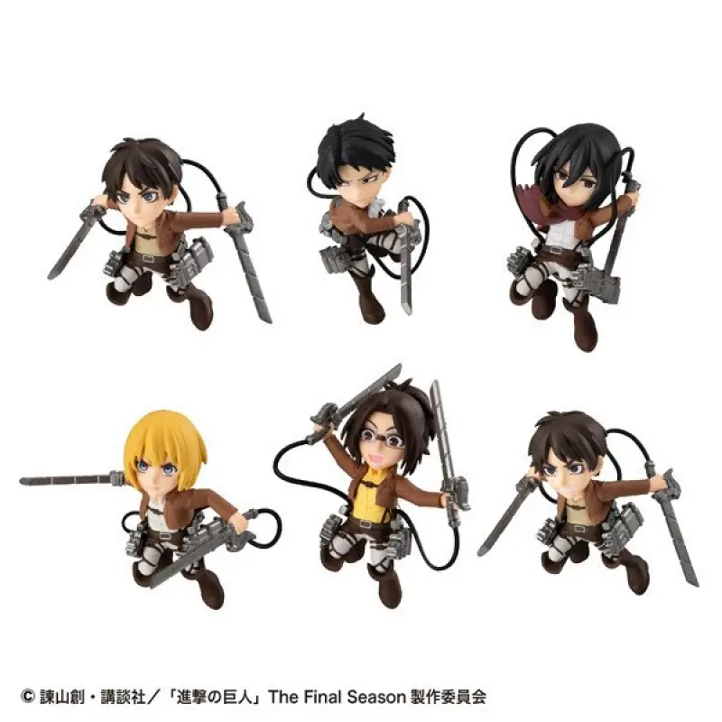 Megahouse Tobimas 進擊的巨人 盒玩 含特典輪播圖
