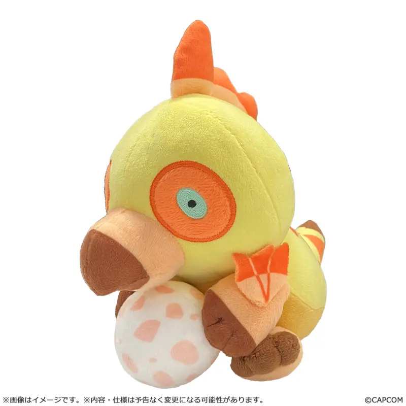 CAPCOM《魔物獵人》搔鳥 Q版可愛玩偶