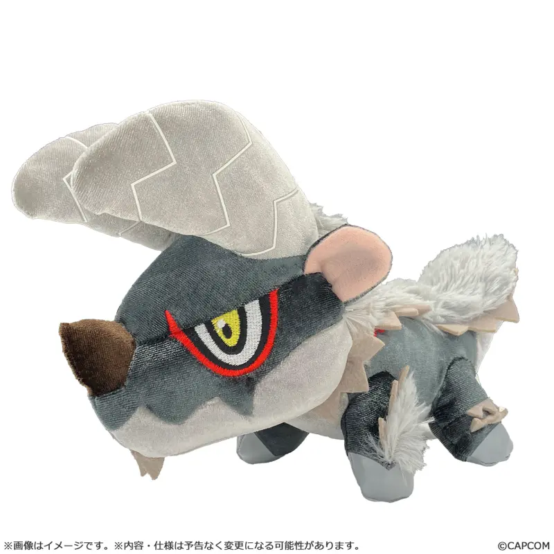 CAPCOM《魔物獵人》獄狼龍 Q版可愛玩偶