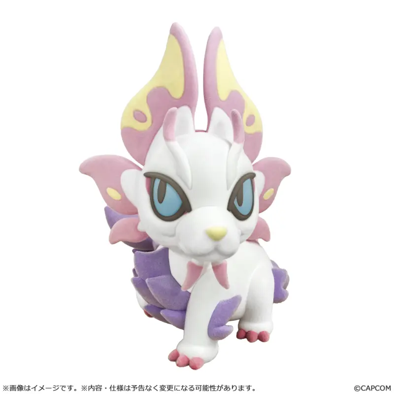 CAPCOM《魔物獵人》泡狐龍 Q版可愛植絨公仔