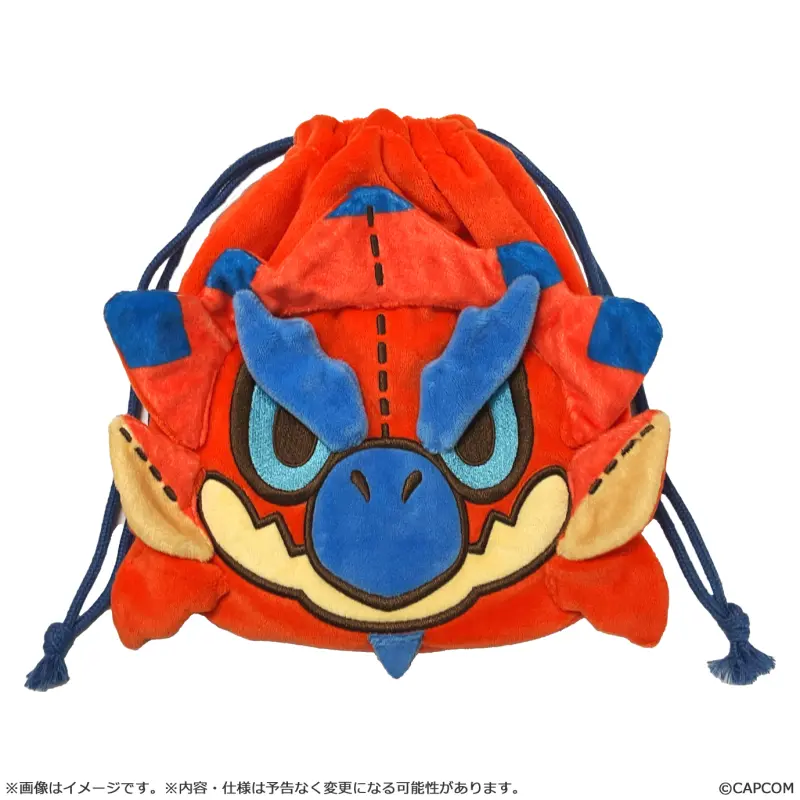 CAPCOM《魔物獵人》火龍 Q版可愛束口小袋