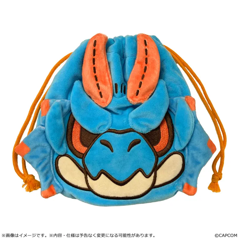 CAPCOM《魔物獵人》海龍 Q版可愛束口小袋