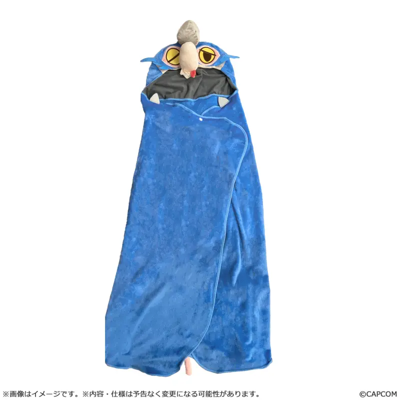 CAPCOM《魔物獵人》毒怪鳥 Q版可愛蓬鬆披風