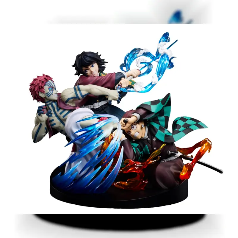 Aniplex 鬼滅之刃 竈門炭治郎&富岡義勇&猗窩座模型